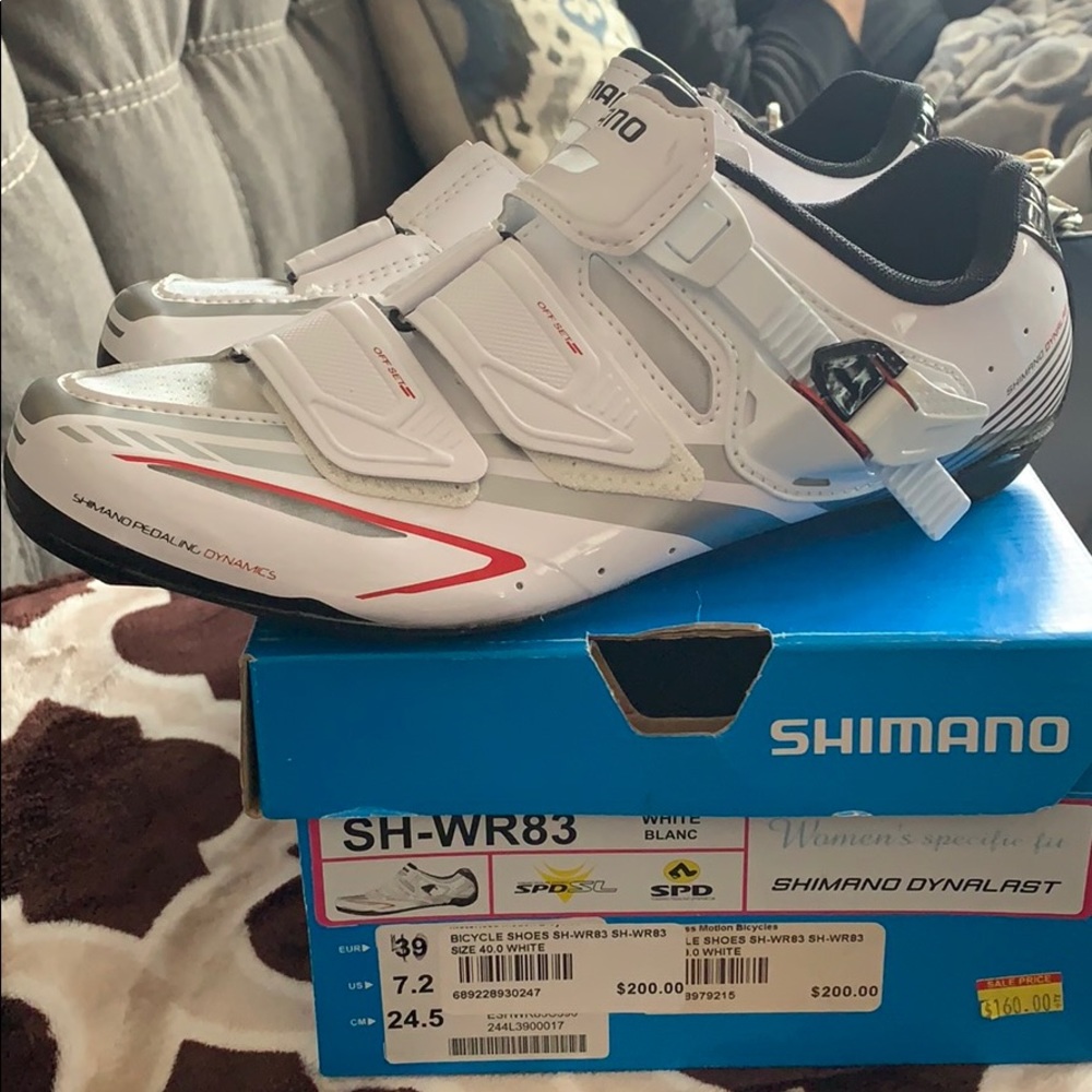 Shimano SPD-SL cycling shoes